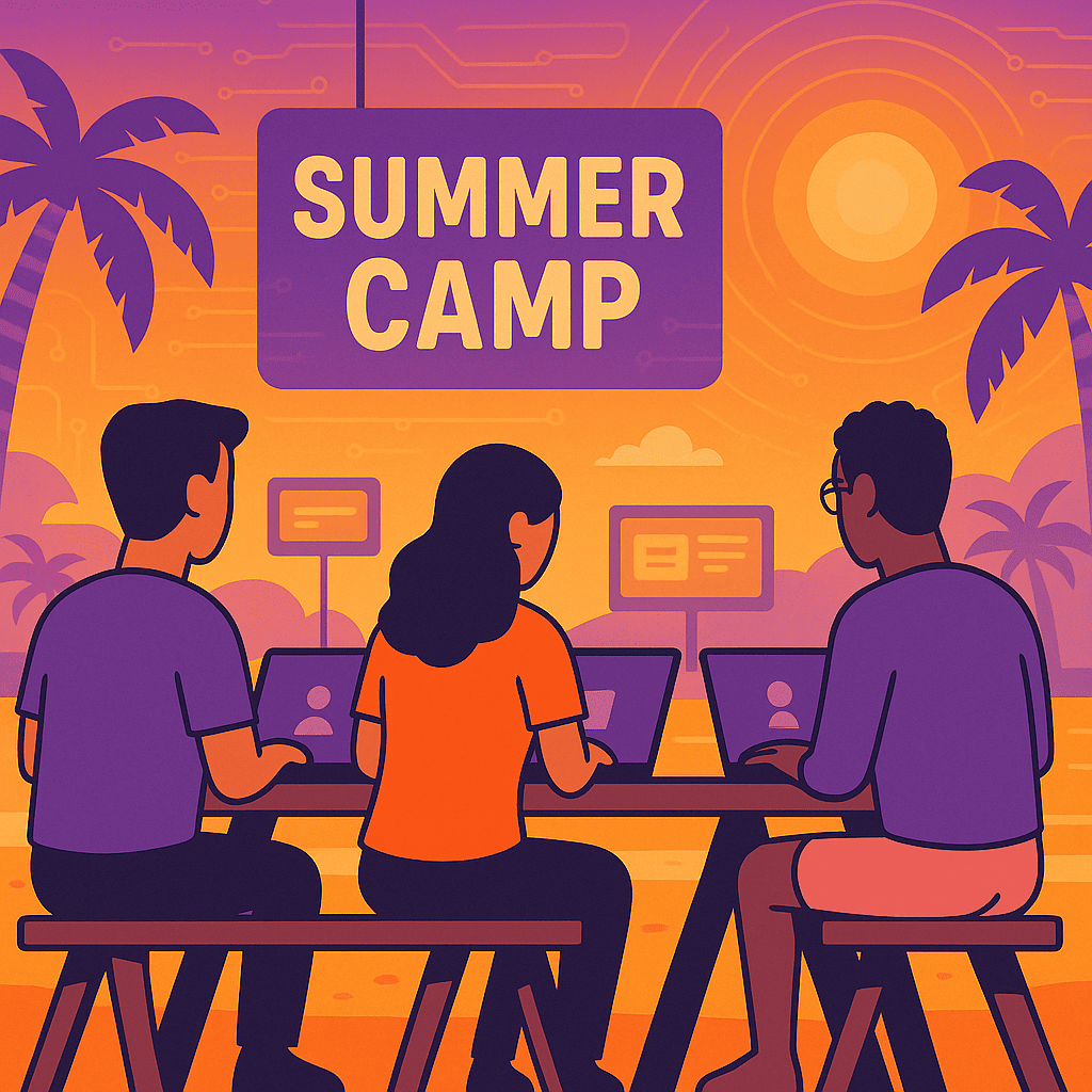 Ops Summer Camp - Personnes travaillant ensemble
